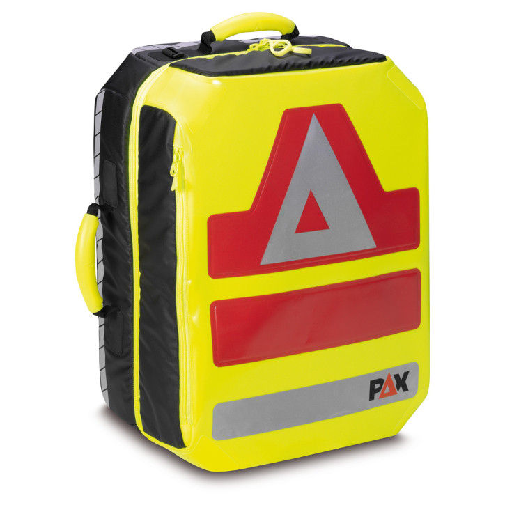 PAX Notfallrucksack P5/11 2.0 - L - PAX-Tec - tagesleuchtgelb